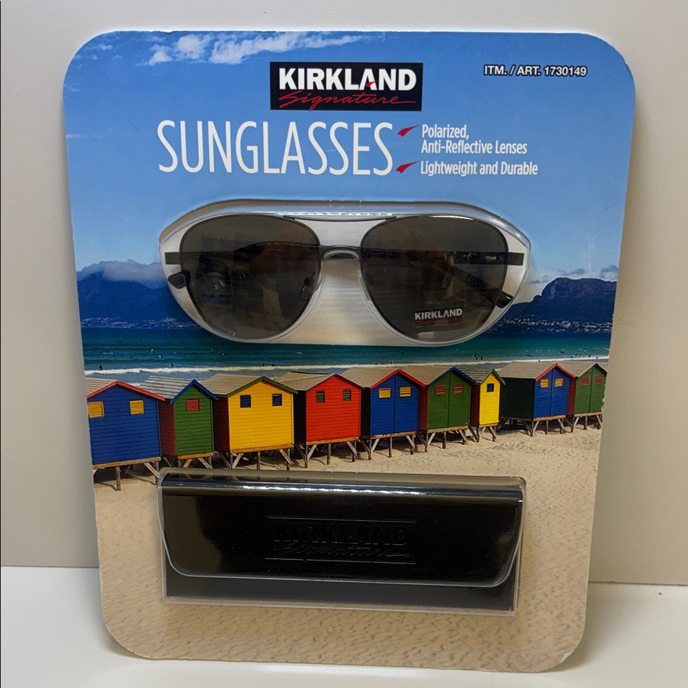 Kirkland Signature Black Polarized Sunglasses
